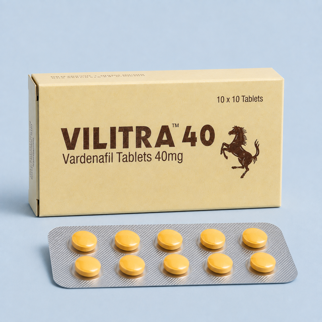 VILITRA 40 - envase y producto, imagen 1
