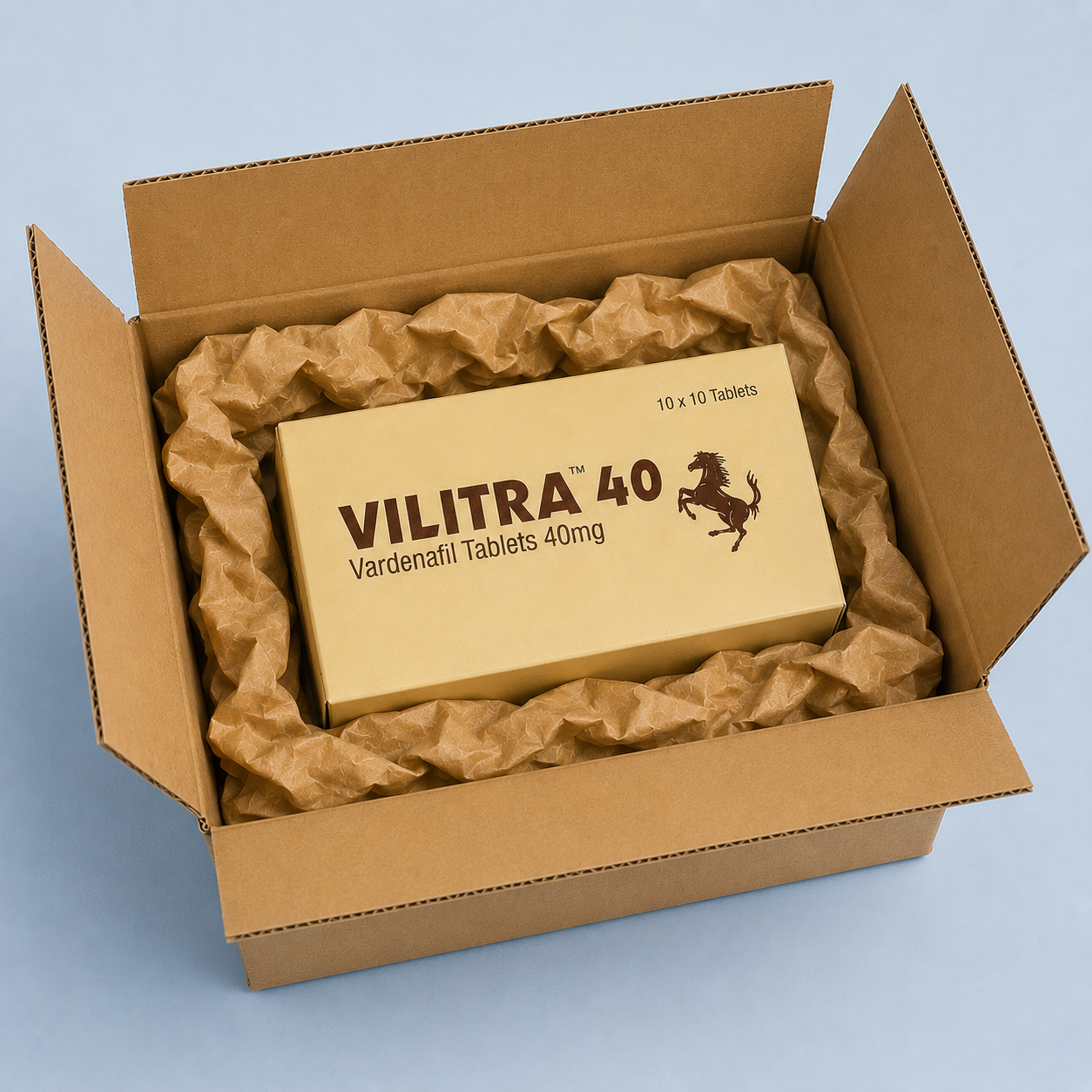 VILITRA 40 - envase y producto, imagen 3